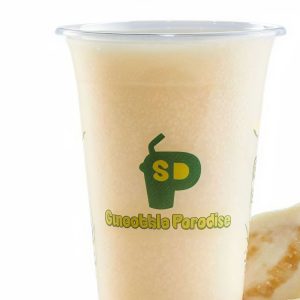 Fresh guava juice with milk